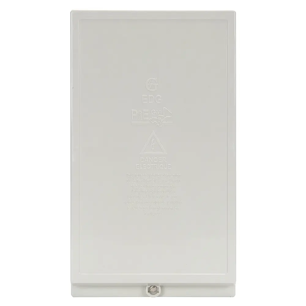 SMC Fiberglass 3 Position Din Rail Electric Prepaid Meter Box